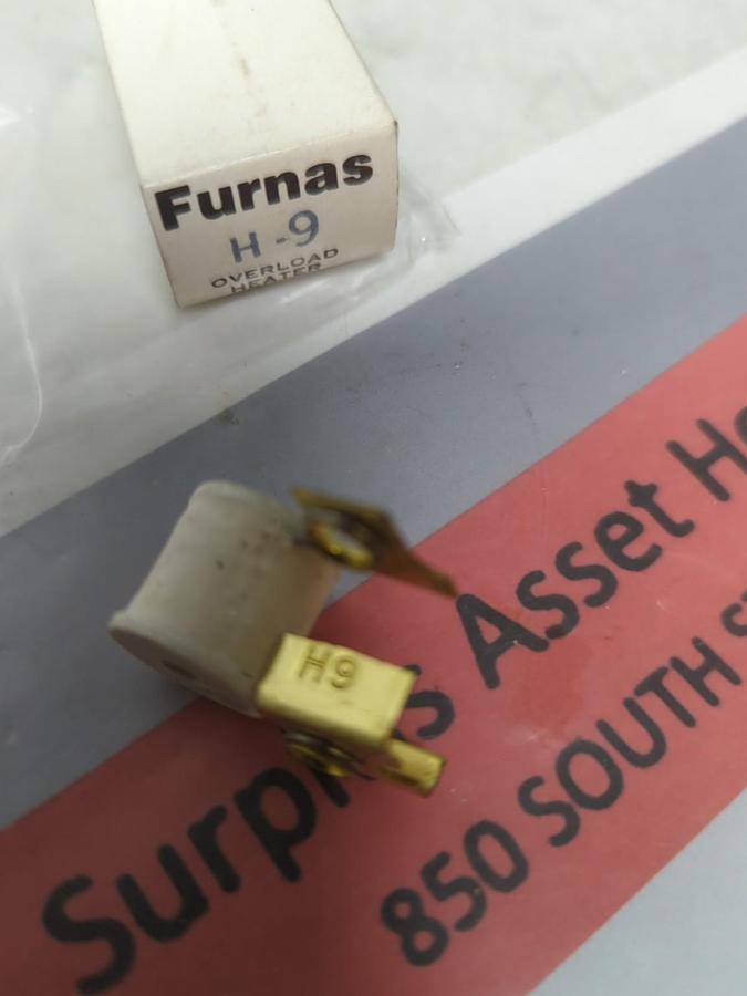 FURNAS,H9,OVERLOAD HEATER ELEMENT LOT OF 2 NOS
