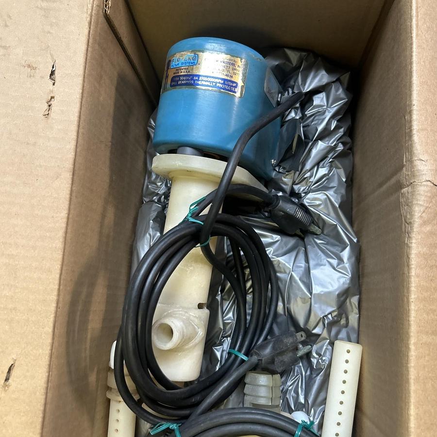 Used FLO KING,049344,VERTICAL IMMERSIBLE PUMP 1/70HP 115V