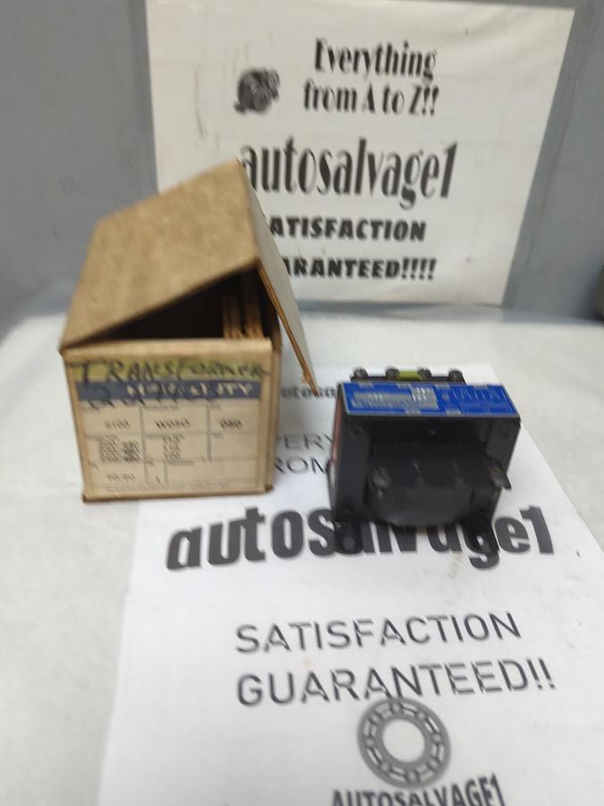 GENERAL SIGNAL,W030,INDUSTRIAL CONTROL HEAVY DUTY TRANSFORMER SERIES A .050 KVA