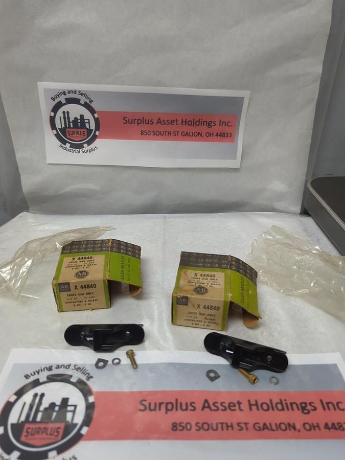 ALLEN BRADLEY,X-44840,CROSS BAR ONLY 10 AMP LOT OF 2 NOS