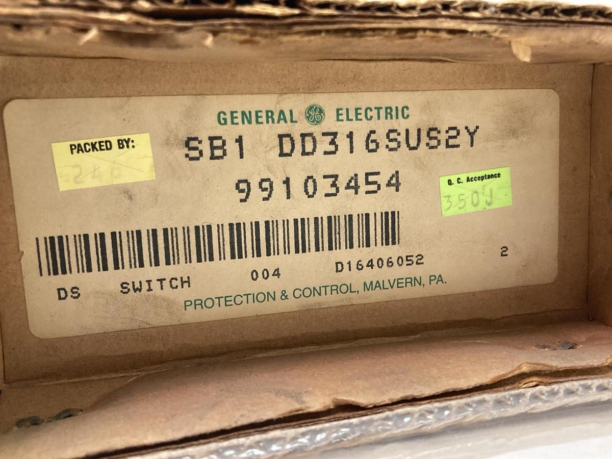 General Electric,SB1 DD316SUS2Y,Rotary Cam Switch