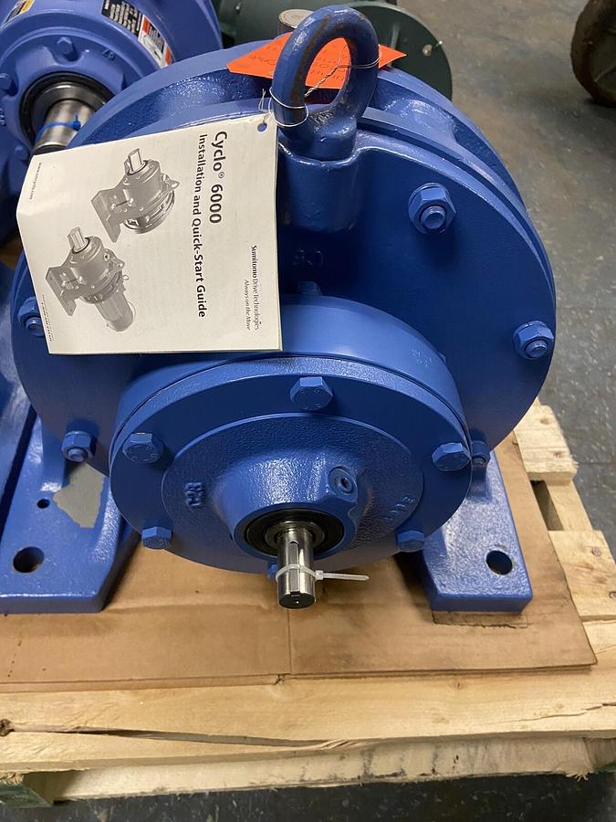 Used Sumitomo,CHH-6175DCY-6177,Gear Reducer Ratio 6177 Input .27hp 1750rpm