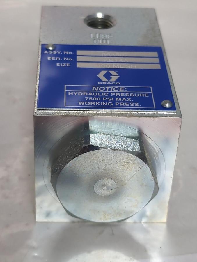 GRACO,563507,SIZE 100 MESH INLINE FILTER B14A NOS