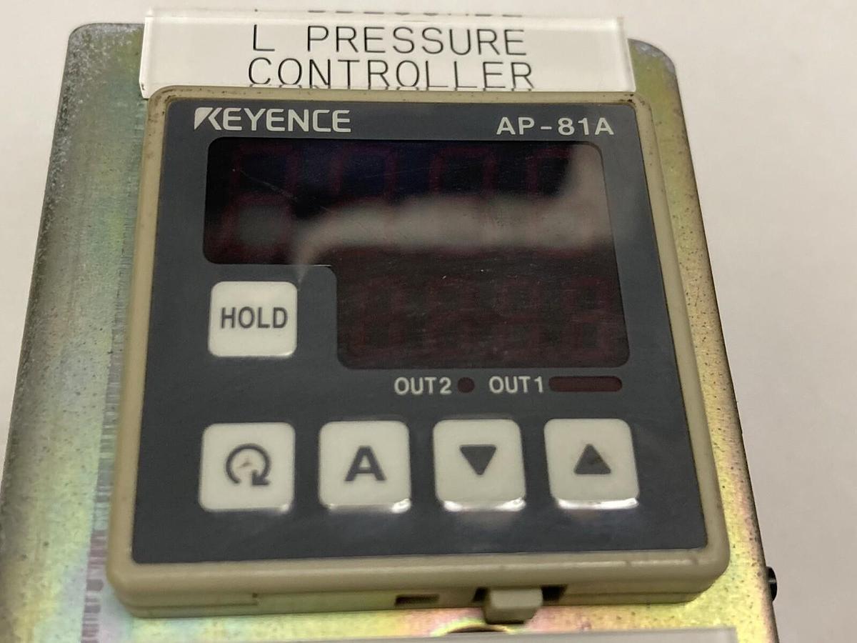 Used Keyence,AP-81A,Pressure Sensor Rack
