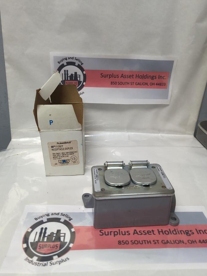 RUSSELLSTOLL,F17817,RECEPTACLE DUPLEX 3-WIRE NOS