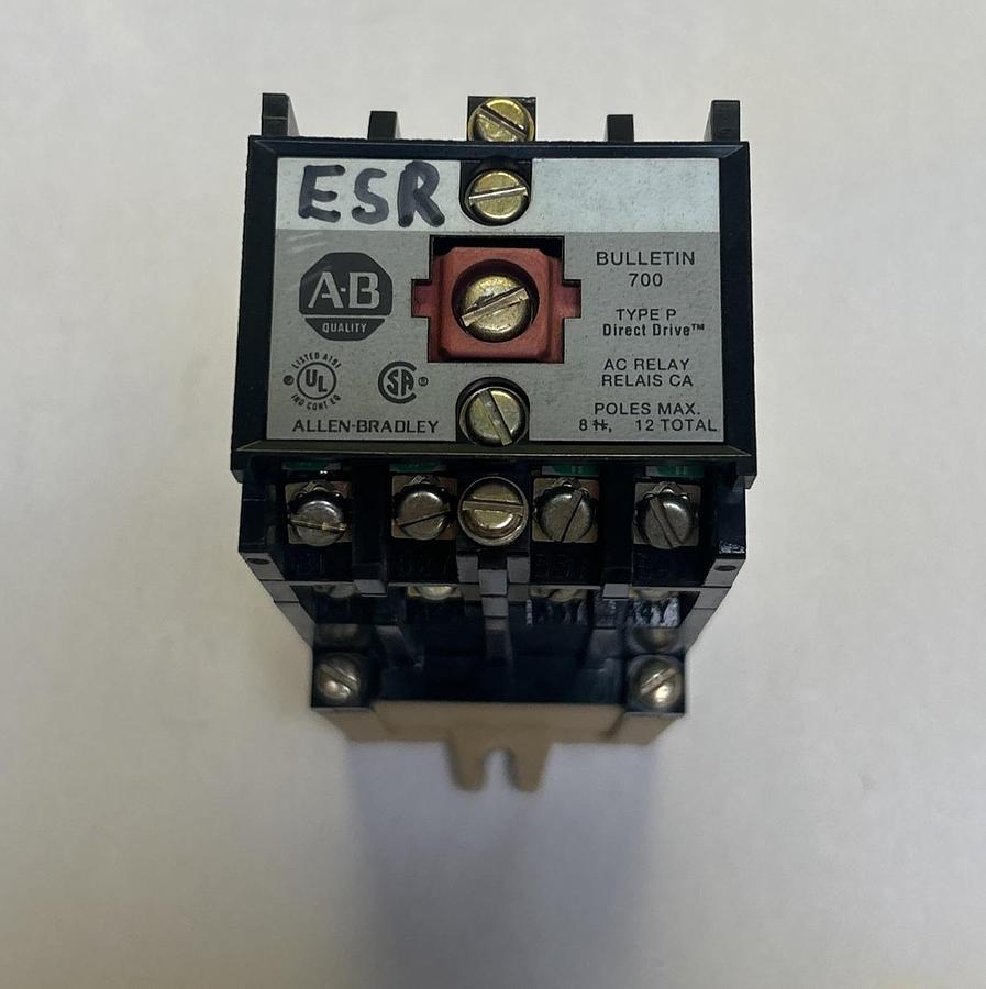 Used ALLEN BRADLEY,700-P800A1,AC RELAY