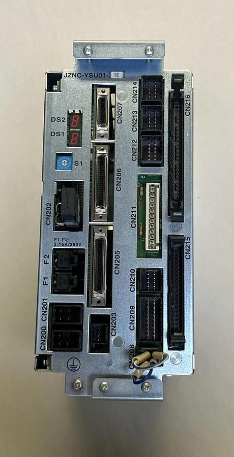 Used YASKAWA ELECTRIC,JZNC-YSU01-1E,MACHINE SAFETY UNIT SERVO DRIVE