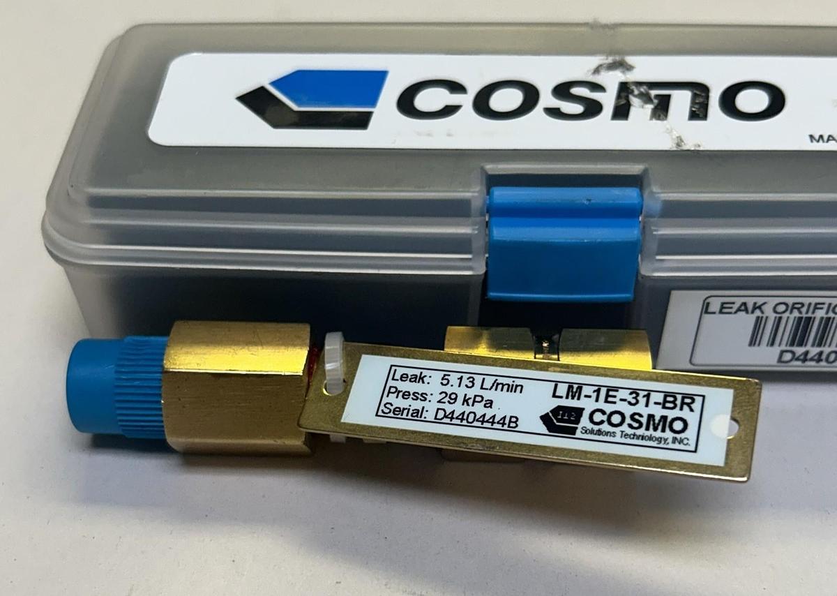 COSMO,LM-1E-31-BR,LEAK ORIFICE NOS