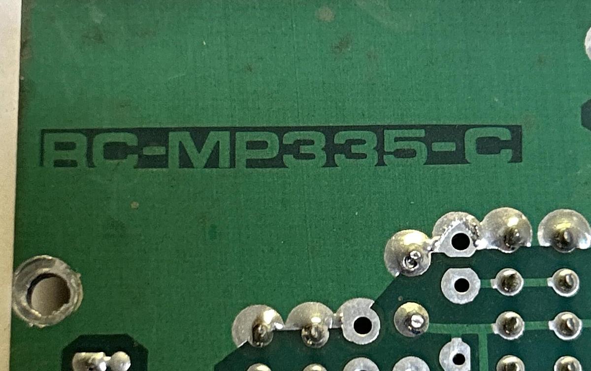 Used UNRANDED,RC-MP335-C,TRANSMITTER MOTHER BOARD