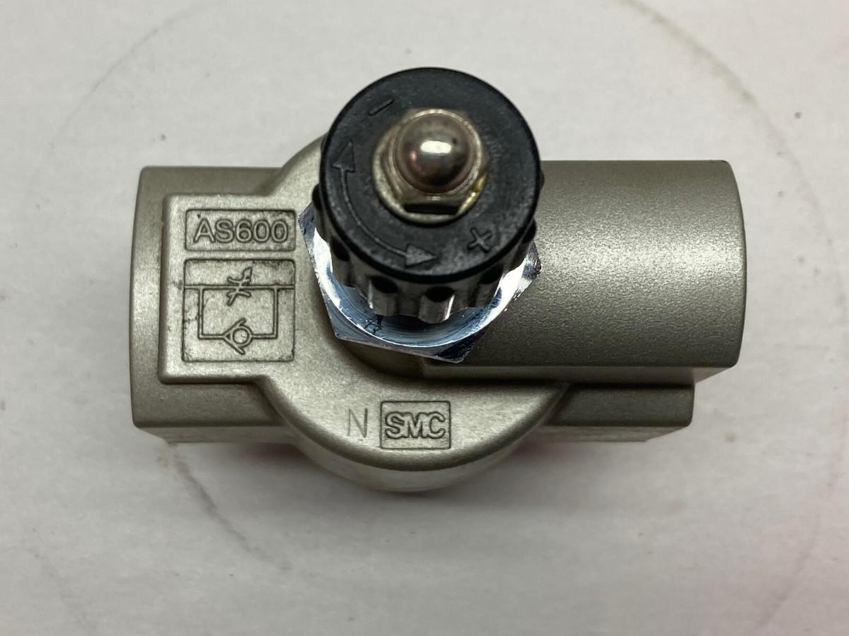 SMC,AS600,Pneumatic In-Line Speed Controller