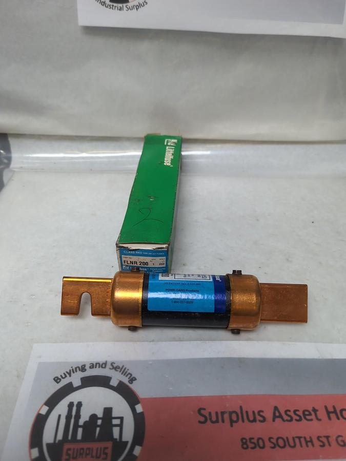 LITTELFUSE,FLNR-200,POWR-GARD 200 AMP FUSE NOS