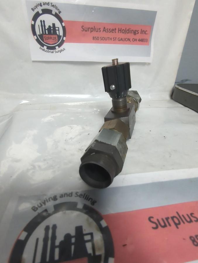 Used FLUTEC,DV-12-1.1/12V,FLOW CONTROL VALVE ASSEMBLY 350 BAR PRE-OWNED