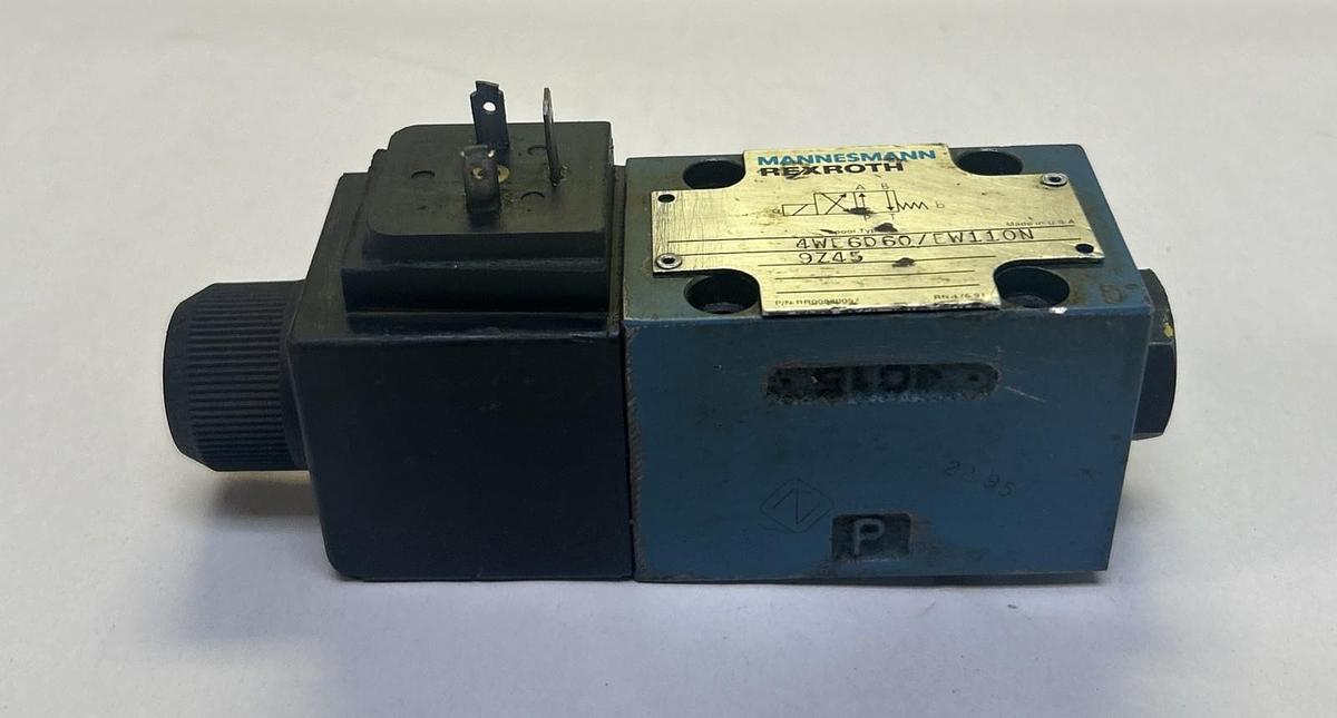 Used REXROTH,4WE6D60/EW110N,DIRECTIONAL HYDRAULIC VALVE