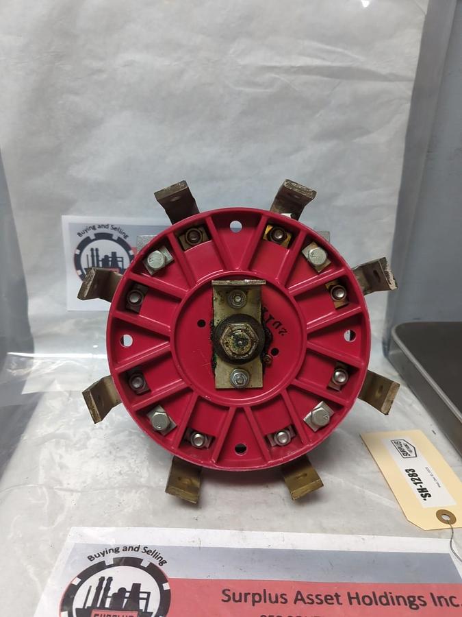 Used LEXINGTON SWITCH & CONTROLS,SW-408-90,8-POS SWITCH 400AMP 600V 60HZ PRE-OWNED