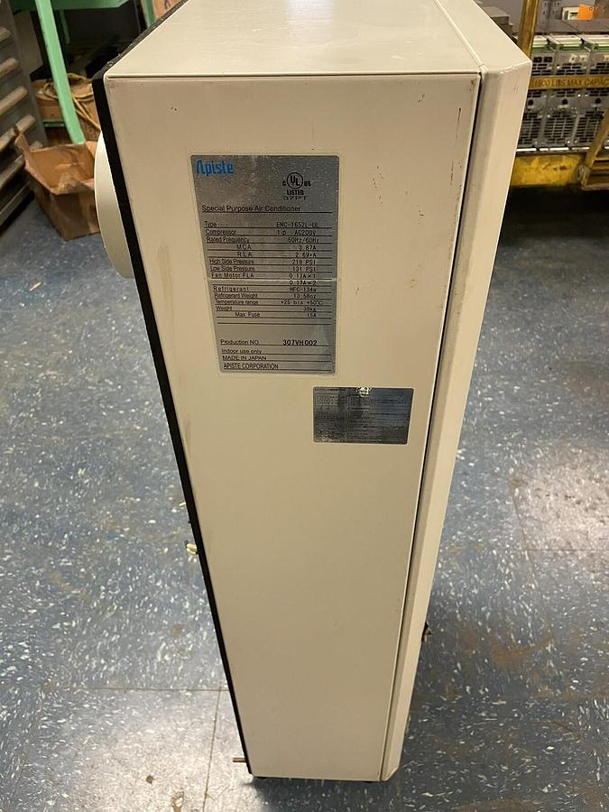 Used APISTE,ENC-1652L-UL,AIR CONDITIONER 1450/1600w 200v 1PH