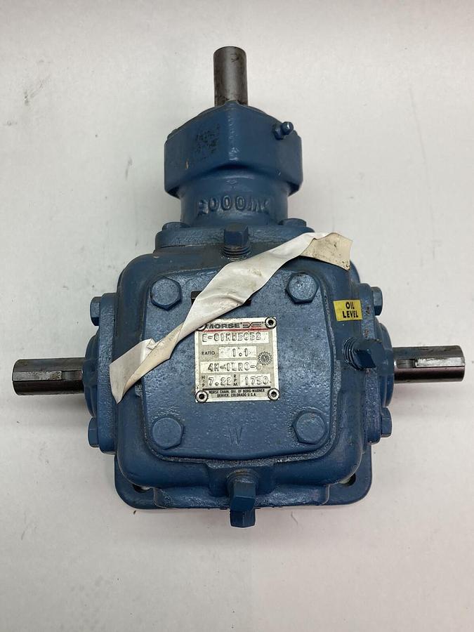 Used Morse,4N-1LR0-6,Bevel Gear Reducer