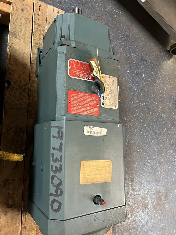 Used RELIANCE,C1812ATZ,DC MOTOR 5HP 1750RPM 240VDC