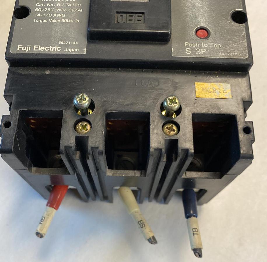 Used FUJI,BU-ESB3015,Circuit Breaker 15AMP 600V