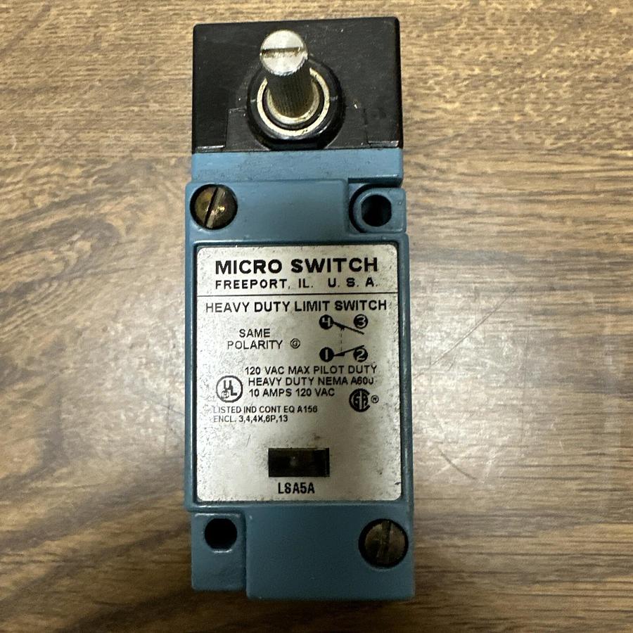 Honeywell,LSA5A,Heavy Duty Micro Switch