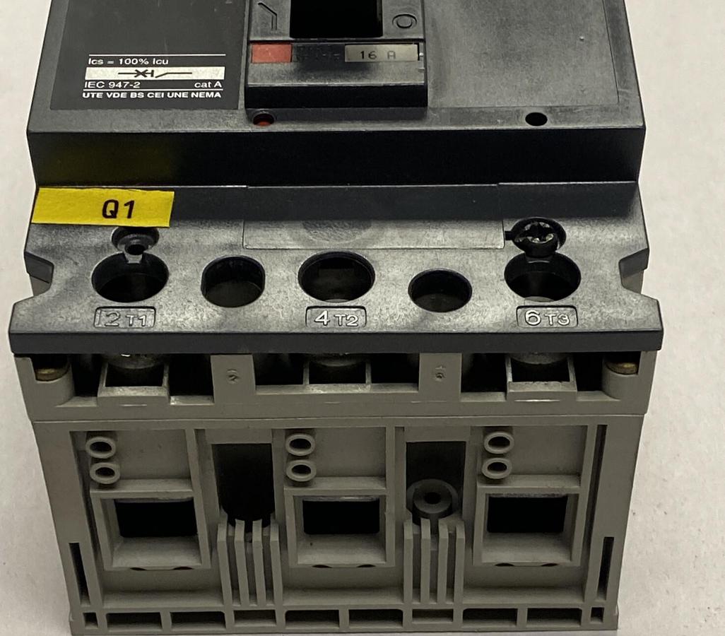 Used Merlin Gerin,NSC100N,Circuit Breaker 16A