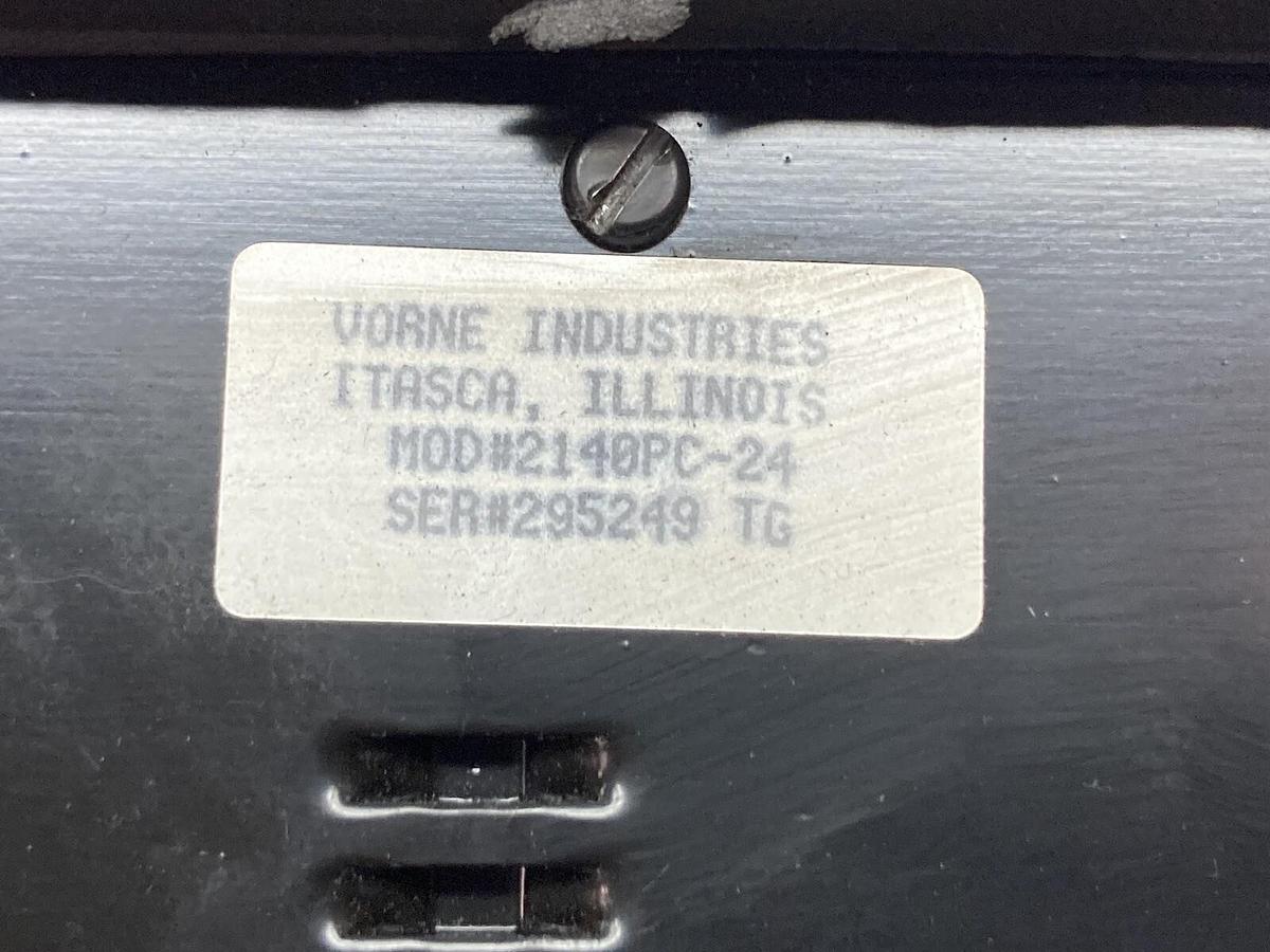 Vorne Industries,2140-PC-24,Operator Display Panel