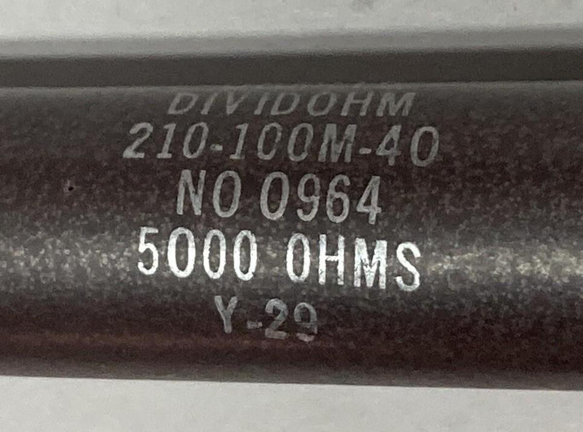 Ohmite,0964 210-100M-40,Resistor 5000 OHMS