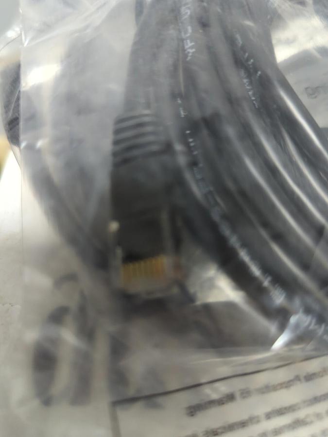 ETHERNET,5E UTP,BOOTED PATCH CABLE 350MHZ 15 FT LOT OF 8 NEW
