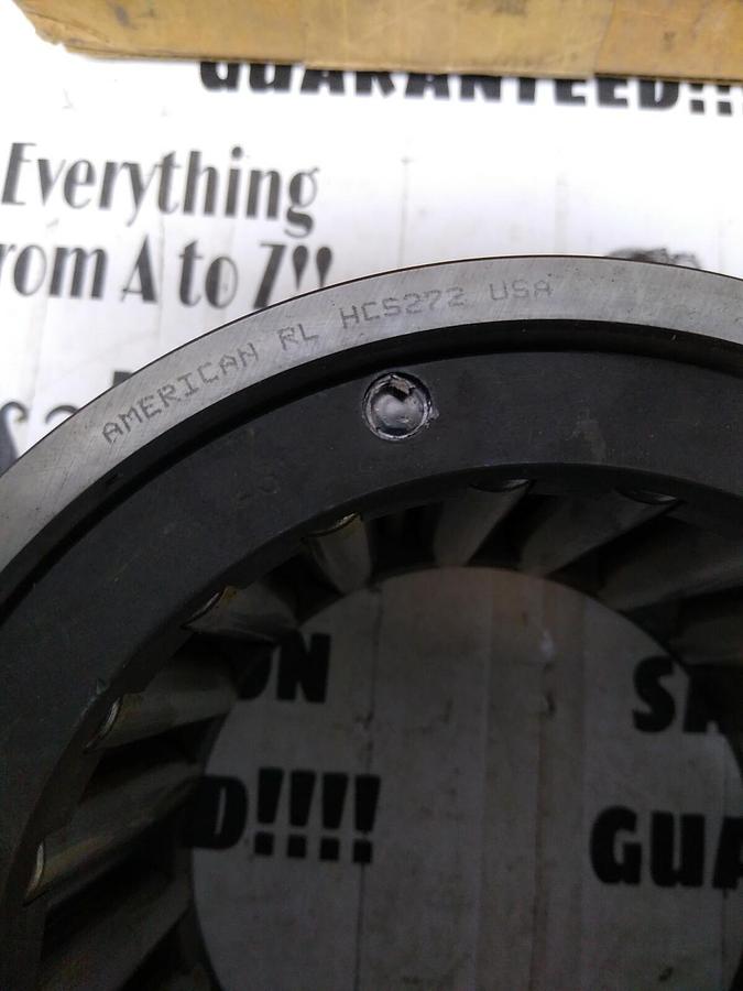 American Roller Bearing,HCS272,Cylindrical Roller Bearing NOS