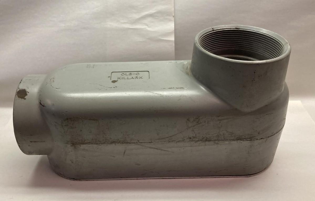 Used Killark,OLB-O,Cable Conduit Body 4-1/2 inch Bore