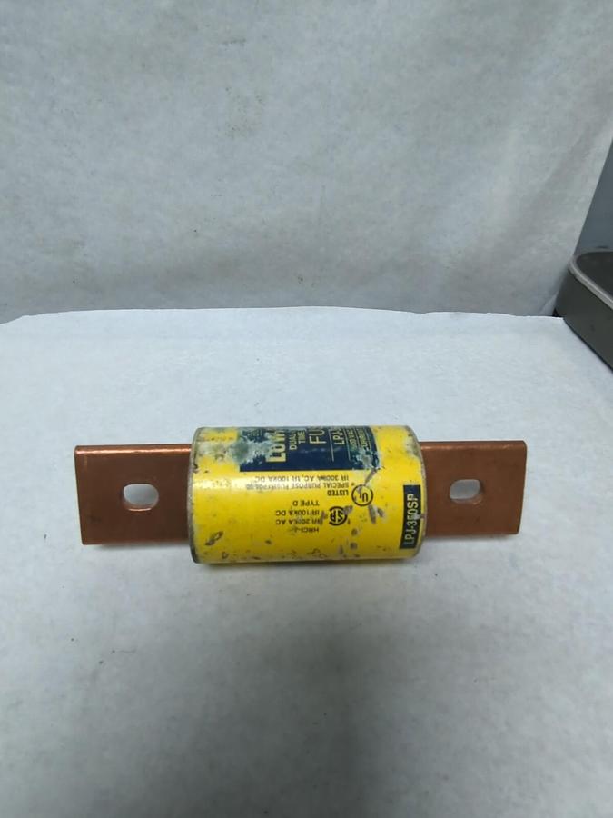 Used COOPER BUSSMAN,LPJ-350SP,LOW-PEAK 350 AMP FUSE PRE-OWNED