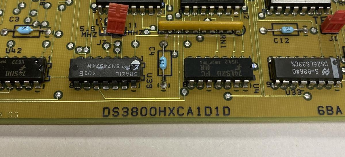 Used GENERAL ELECTRIC,DS3800HXCA1D1D, CONTROL BOARD