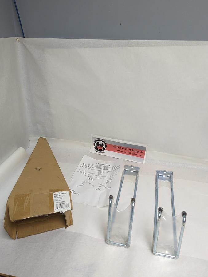 Used TRITON PRODUCTS,MODEL 1738,HEAVY DUTY TOOL KEEPER/HOOK FOR TOP RACK 2-PACK NOS