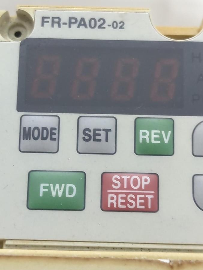 Used MITSUBISHI,FR-E-540-2.2K-NA,INVERTER PRE-OWNED