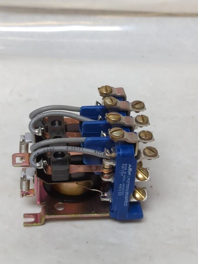 AMF POTTER & BRUMFIELD,PM17DY,RELAY 48VDC 1HP MISSING BOX NOS