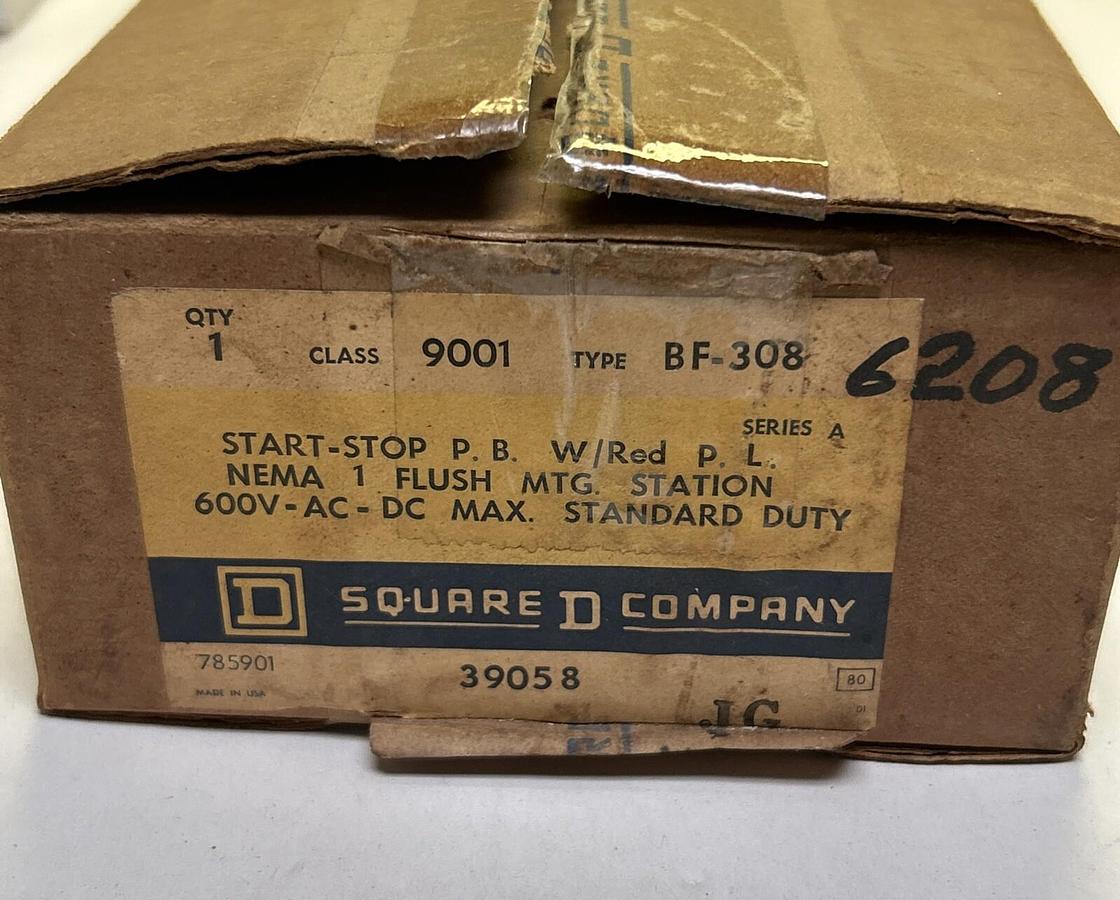 SQUARE D,9001BF308,CONTROL STATION NOS