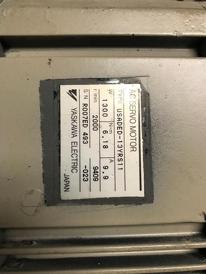 Used Yaskawa,USADED-13YRS11,Servo Motor