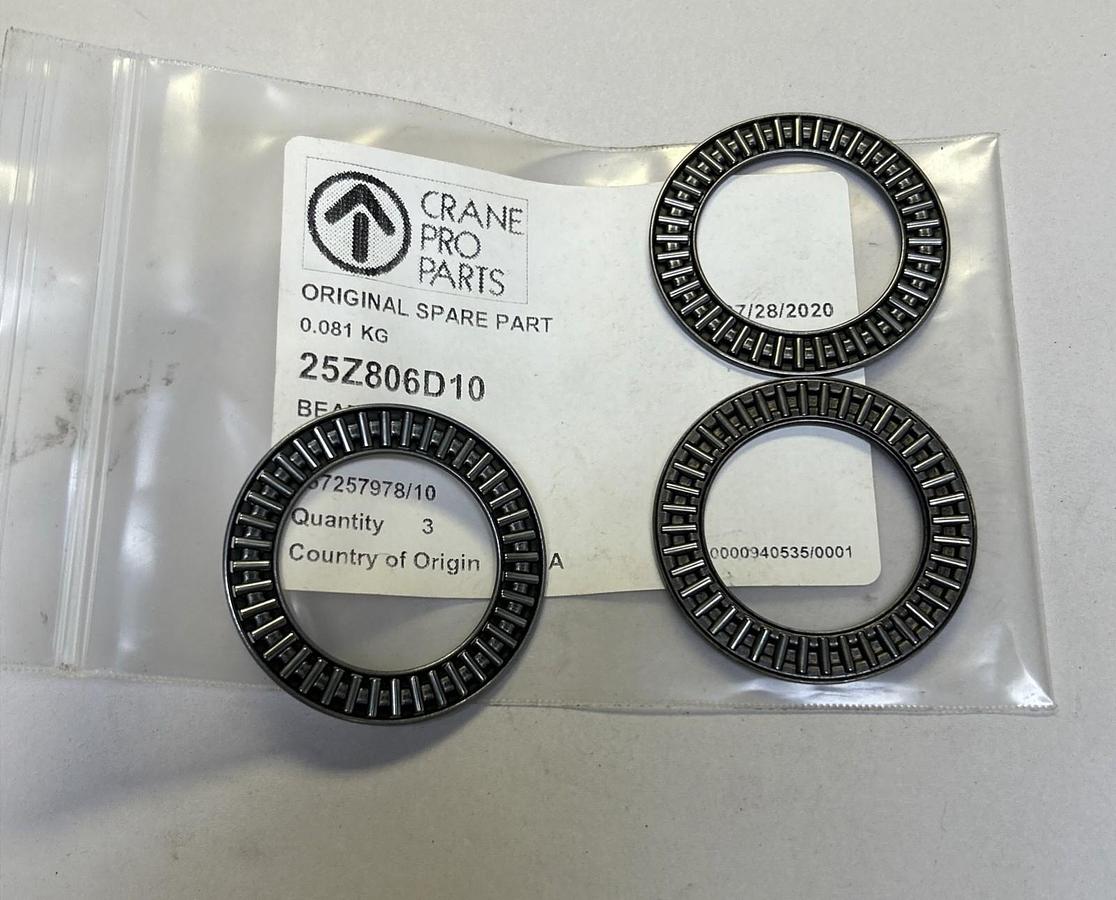 CRANE PRO,25Z806D10,BEARING LOT OF 3 NOS