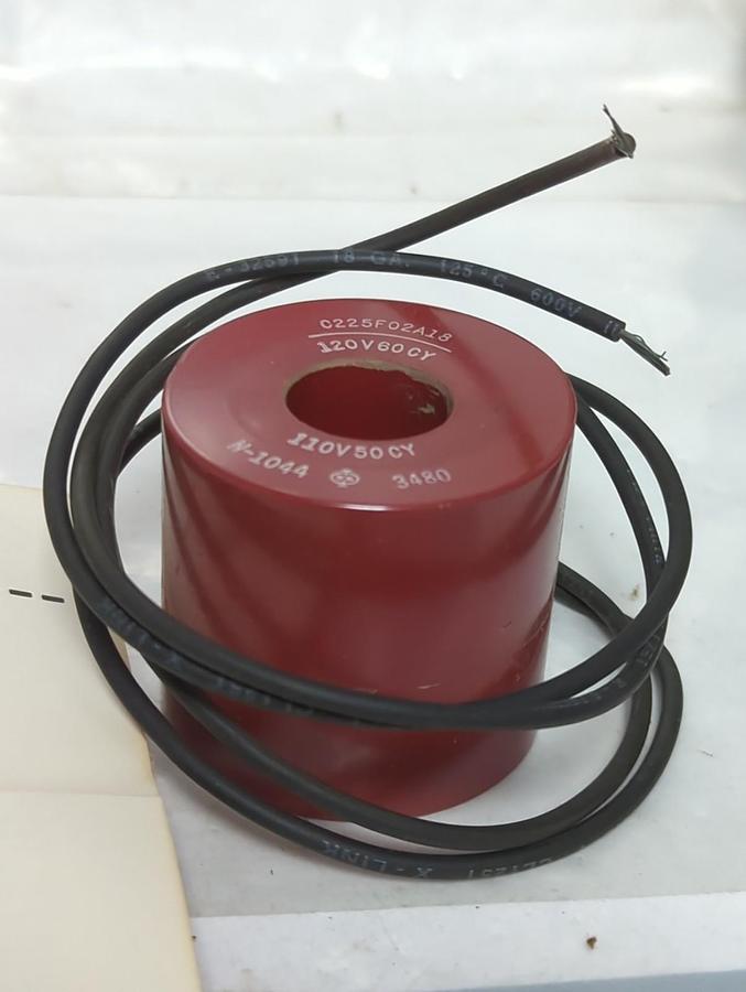 GENERAL CONTROLS,C225F02A18,COIL 120/110V 60/50HZ NOS