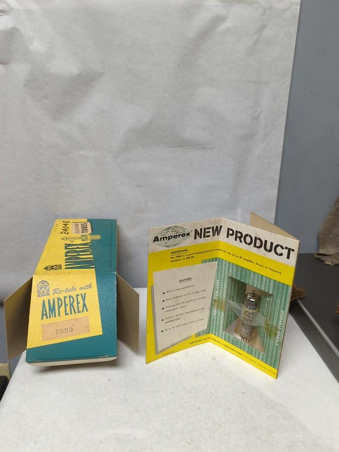 AMPEREX,7983,VACUUM TUBE NOS