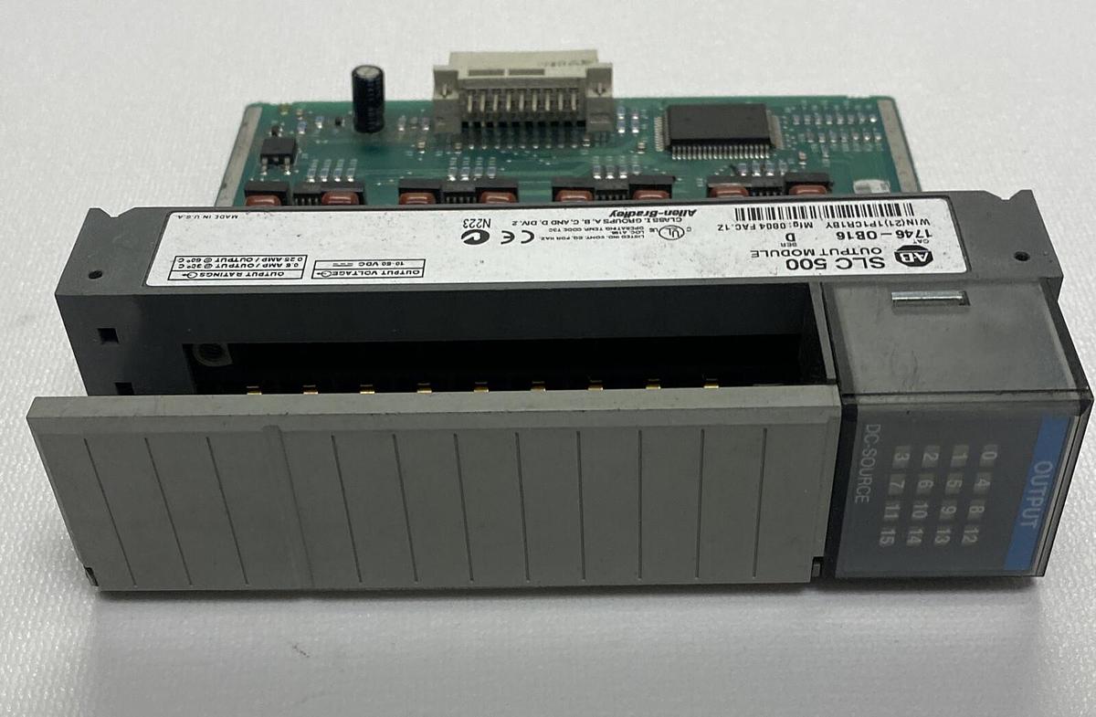 Allen Bradley,1746-0B16,Ser D Output Module NOS