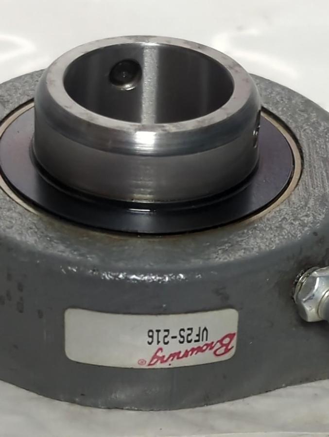 Used BROWNING,VF2S-216,2-BOLT FLANGE BEARING 1 INCH BORE PRE-OWNED