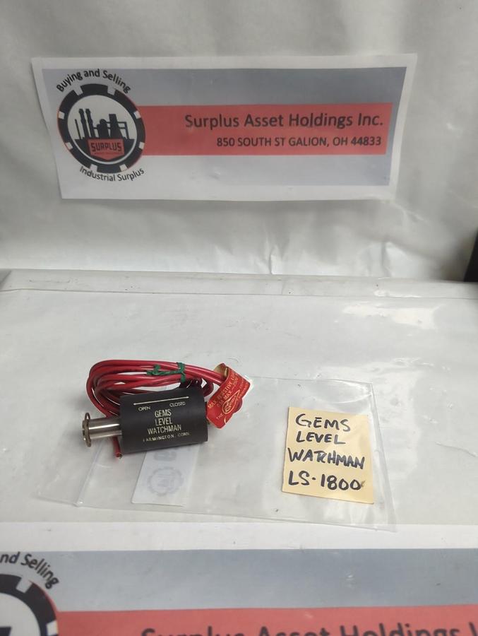 GEMS,LS-1800,LEVEL WACHMAN NOS