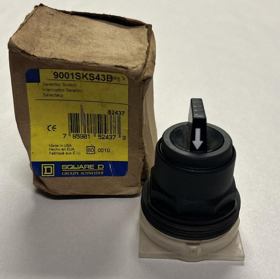 SQUARE D,9001SKS43B,SELECTOR SWITCH NOS