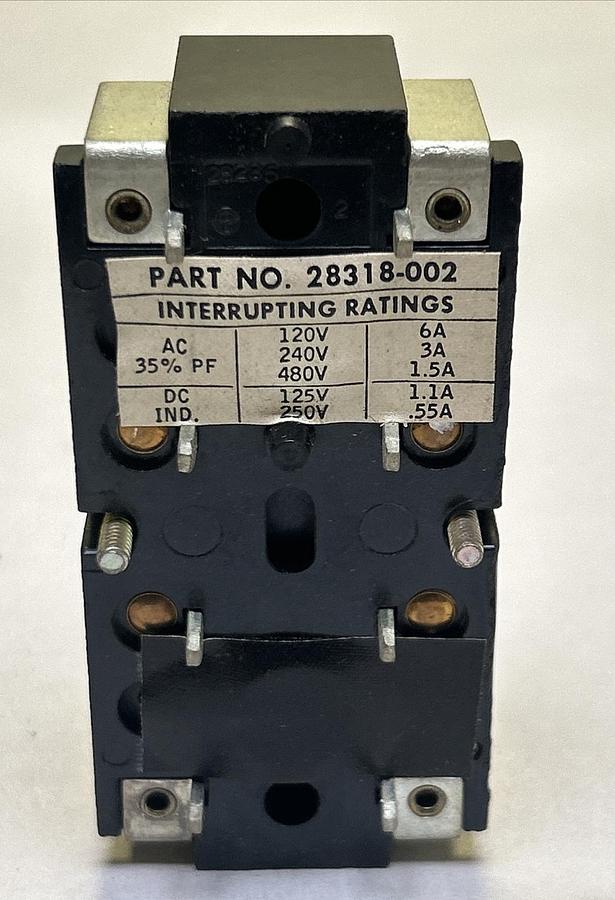 HUBBELL,28318-002,PUSHBUTTON INSERT ASSEMBLY NOS