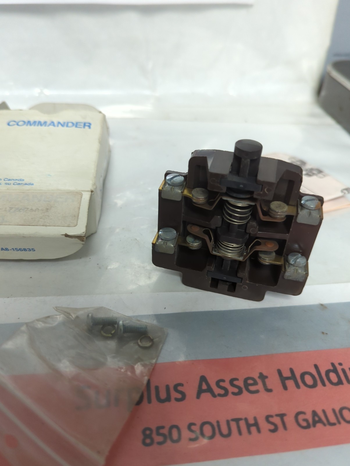 CLARK/SYLVANIA,KKD-1,CONTACT BLOCK NOS