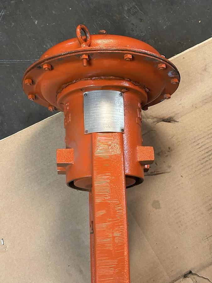 Used COPES VULCAN,V-38,1 INCH ACTUATOR VALVE CLASS 300 WCB