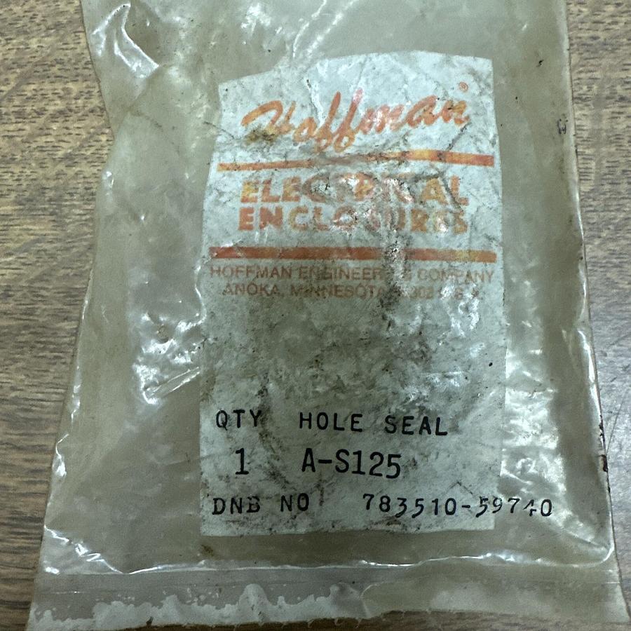 Used Hoffman,A-S125,Hole Seal