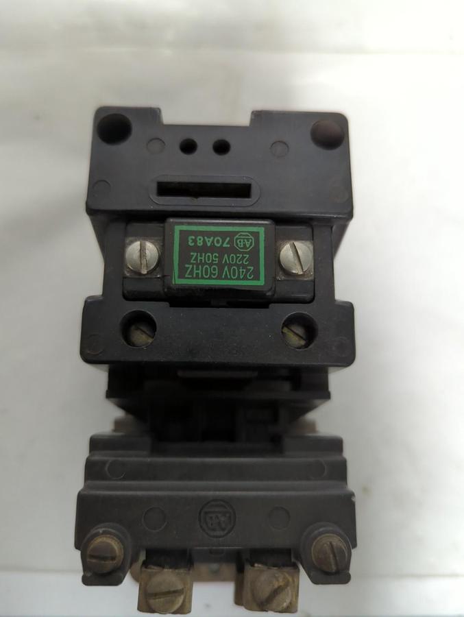 Used ALLEN BRADLEY,702-AOA91,SERIES K MAGNETIC STARTER PRE-OWNED