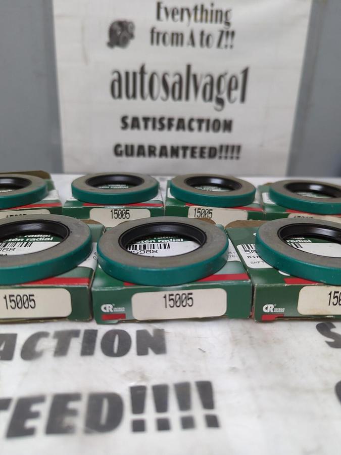 CHICAGO RAWHIDE,15005,1.5 IN X 2.378 IN OIL SEALS LOT OF 7 NOS