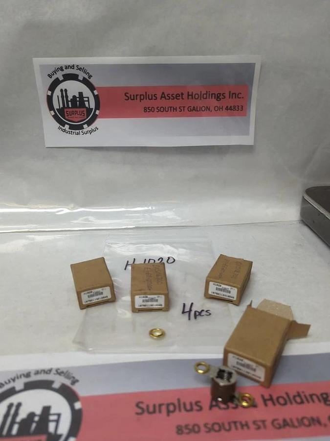 Used CUTLER-HAMMER,H1020,OVERLOAD HEATER ELEMENT LOT OF 4 NOS